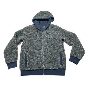 Abercrombie & Fitch Men’s Sherpa Full Zip Hooded Jacket Size Medium